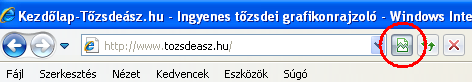 a kompatibilitási nézet bekapcsolása az Internet Explorer 8-ban